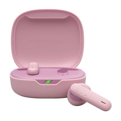 JBL Wave Flex 2, Écouteurs sans Fil Bluetooth, 40 h d'autonomie, Son Pure Bass, Technologie Smart Ambient, résistance à l'eau et à la poussière IP54, Connexion multipoint, Rose