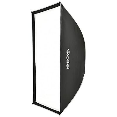 Rollei Clicca Softbox 70 cm x 100 cm con griglia Facile da costruire click luce shaper ideale per la moda e ritratti scatto.