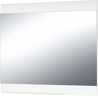 GERMANIA DIE MÖBELMACHER GW-Malou Espelho 3967, madeira, Estrutura branca, 87 x 3 x 76 cm