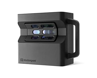 Matterport Pro2 3D-kamera - hög precision för virtuella rundturer, 3D-kartläggning och digitala undersökningar med 360-vyer och 4K-fotografering med tillförlitlig noggrannhet och hastighet