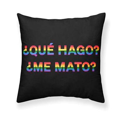 BELUM | Örngott Storlek: 50x50 cm Tyg: 100% ekologisk bomull Modell: Pride 29 | LGTBIQ+ örngott