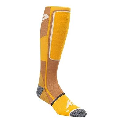 K2 Snow Freeride Sock, Calzini da Sci Unisex-Adulto, Yellow, M