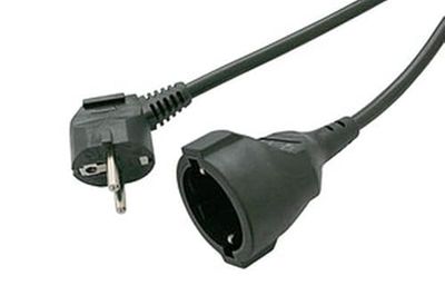 Prolunga 10 m, 3 x 1,5 mm, 16 A, H05VV-F, ideale per collegare dispositivi elettrici interni ed esterni.
