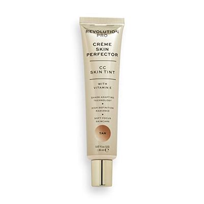 Revolution Pro, Cc Perfecting, Skin Tint, Fond de Teint, Tan, 26ml