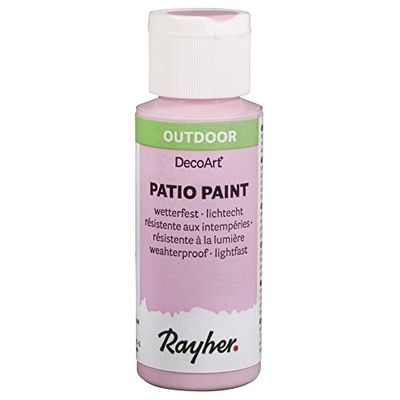 Rayher Patio-Paint, Rosa Bebè, Flacone 59 Ml, 38610262