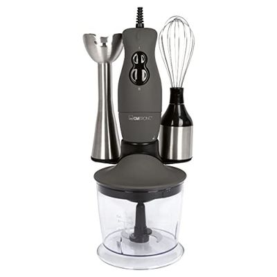 Clatronic Batidora de Vaso SMS 3777 Gris 400 W 0,5 L