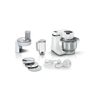 Robot de Cocina Bosch MUMS2EW20 700 W, Número DE VELOCIDADES 4, Capacidad del BOL 3,8 L, BATIDORA, BLANCO