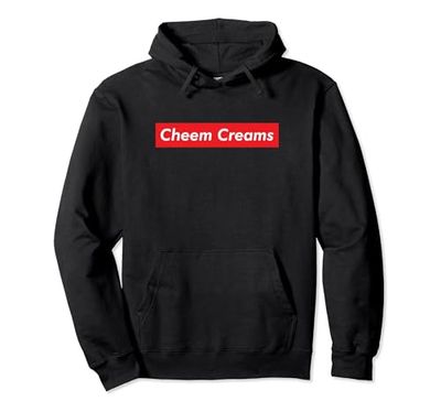 Cheem Creams Errore ortografico Divertente crema di formaggio ortografia sbagliata Felpa con Cappuccio