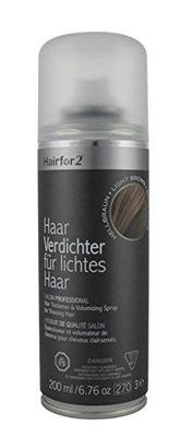 Hairfor2 Spray épaississant pour cheveux clairs 200 ml