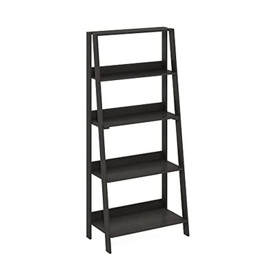 Furinno Escala de Bibliotecas de 5 Niveles, Espresso