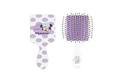 Brosse à Cheveux Minnie pour Fille et Femme - Peigne Démêlant Disney