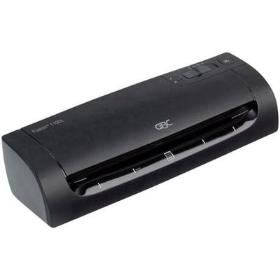 GBC, A4 Fusion 1100L lamineringsmaskin, idealisk för kontor och hem, max 125µ, svart, 4400747