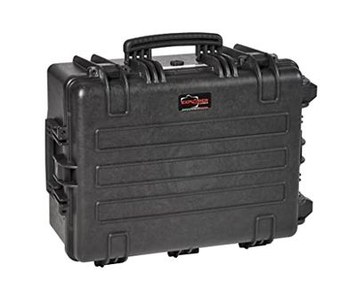 Explorer Cases 5326.BPHB Custodia trolley nera con zaino con divisori per attrezzatura fotografica