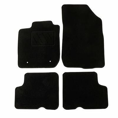 Tapetes de carro - à medida - tapetes de carro - 4 unidades. - Moqueta em preto 600 g/m² - Modelo One - 1766273