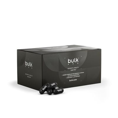 Bulk Sports Multi AM:PM Capsules, Multivitamins and Minerals, Pack of 120, 30 Servings