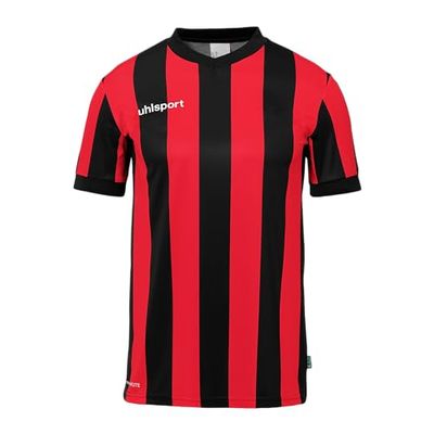 uhlsport Maglietta a Maniche Corte Unisex retrò a Righe