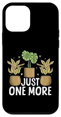 Just One More Houseplant Potted Green Plants Case for iPhone 12 mini