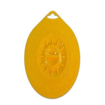Silikomart | Tampa de silicone UFO 15, cor amarela, medidas Ø 155 mm, Made in Italy