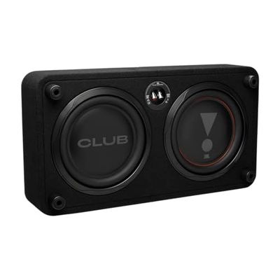 JBL Club 1000SSL - Subwoofer pasivo de 10 Pulgadas, Carcasa Plana Cerrada con Membrana pasiva, Robusto y Ahorra Espacio, 1200 W, subwoofer pasivo con Controlador de Aluminio para Graves precisos