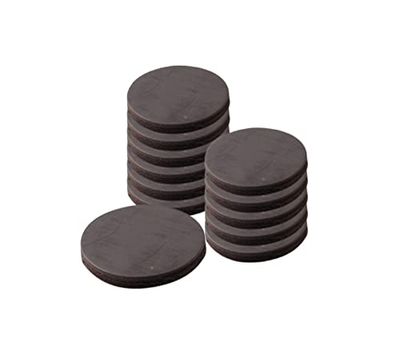 P Magnets 100 peças, 1,2 cm, diâmetro x 0,4 cm, amarelo