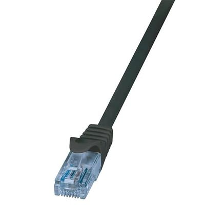 LogiLink CP3073U cavo di rete 5 m Cat6a U/UTP (UTP) Nero