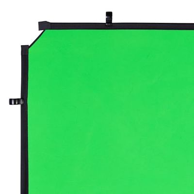 Manfrotto EzyFrame Cover per Fondale Pieghevole per Fotografia/Video Formato Large 2 x 2,3m - Chroma Key Verde - Ultraportatile - Ritratti Famiglia/Pose d’Azione Dinamiche/di Moda/Commerciale - LB7947