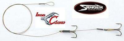 Iron Claw 8022 121 unisex lijn voor volwassenen, bruin, 60 cm
