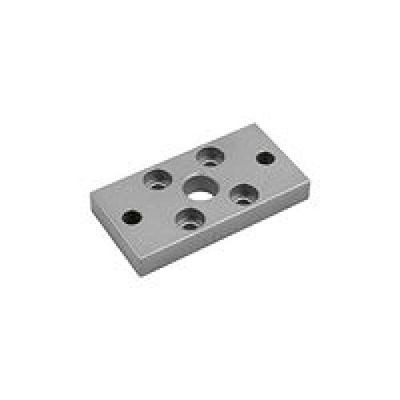 RIEGLER 156784-453.127 Voor- of bodemflens, ISO 21287, zuiger-Ø 20, 1 stuk