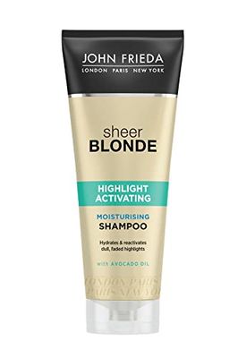 John Frieda Sheer Blonde Highlight Activating Moisturizing Shampoo, 250ml