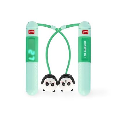 Legami, Corda per Saltare Unisex Adulto, Verde, Regular