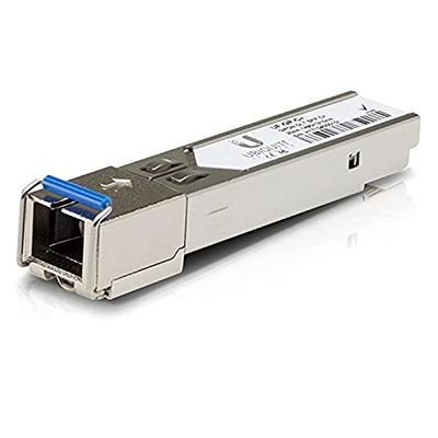 Ubiquiti Spain Networks UF-GP-C+ Módulo de transcetor de rede de fibra óptica de 2500 Mbit/s SFP 1490 NM - transceptor de rede (fibra ótica, 2500 Mbit/s, SFP, SC, 1490 NM, 1490 NM), metálico