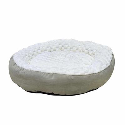 Nobby Letto confortevole Donut Classic Diamond Cream D x H: Ø 70 x 18 cm