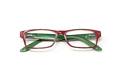 CHARRO Occhiali da Lettura Kansas Rosso-Verde +1,50