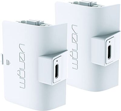 Venom Xbox Controller Rechargeable Battery Twin Pack - White (Xbox Series X & S/Xbox One)