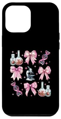 Coquette Bow Biologia molecolare DNA Geni Biologia cellulare Ragazza Custodia per iPhone 12 Pro Max