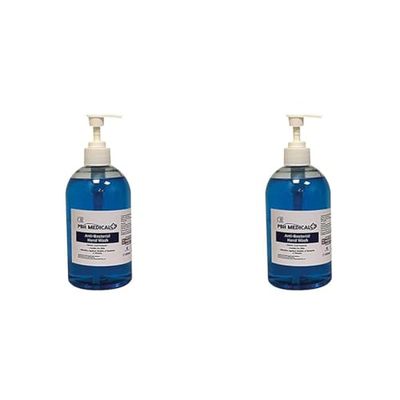 PBH Medical Anti-Bacterial Hand Soap - 500ml - 1 Bottle (Pack of 2)