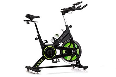 Zipro Cyclette Holo 2, Fitness Bike Ergometrico, Trainer Magnetico per Bicicletta, Ergometro fino a 130 kg, Bici da Interno, Cyclette per Allenamenti Domestici, Batteria Operata