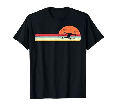 Drone Retro Quadcopter FPV UAV RPV Pilot Operator Flyer Gift Camiseta