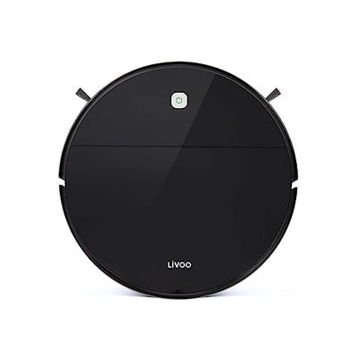 Livoo - Robotdammsugare DOH133 - Multi-Surface, 120 minuters batteritid, 450 PA-effekt, tyst, högpresterande filtrering med HEPA-filter