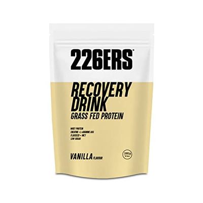 226ERS Recovery Drink Whey Protein with Creatine, Carbohydrates, L-Arginine and MCT, Gluten Free Nutrition Shake, Vanilla - 1 kg