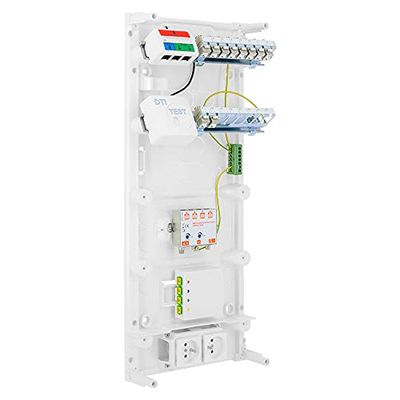 SIEMENS - Cassetta di comunicazione grado 3 TV con attività 10 RJ45