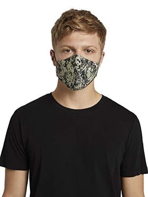 TOM TAILOR Herr tygmask återanvändbar 1025196, 10392 - Camouflage Aop, ONESIZE