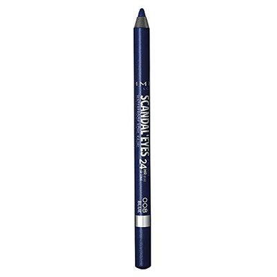 Rimmel London Scandal' Eyes Waterproof Khol Kajal Delineador de olhos, creme, tom 008 azul, 1,3 g