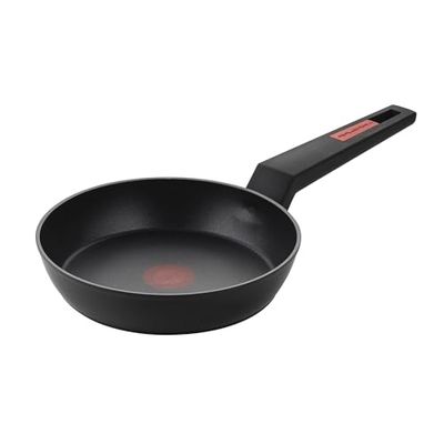 FLORINA Poêle à frire en aluminium Thermosensor 18 cm I Poêle à frire en aluminium forgé I Indicateur de contrôle thermique I Revêtement anti-adhésif I Convient pour tous les types de cuisinières