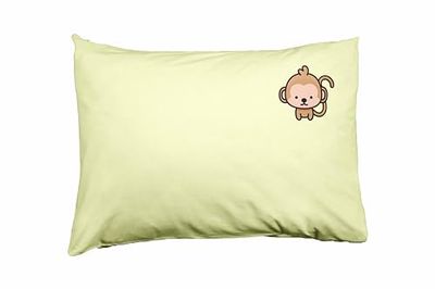 Bona Basics, Decoratieve kussenhoes, Huisdecoratie, voor bank, cafetaria, Afmeting: 50x35 cm, Kleur: Licht Geel