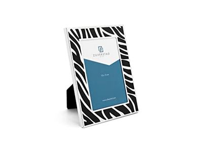 Zilverstad - Zebra Photo Frame 10 x 15 cm Silver