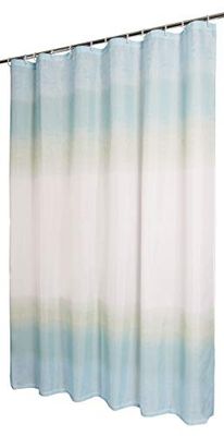aquaSu® Colourful Antibacterial Anti-Mould Shower Curtain with Weighted Band, 180 x 200 cm