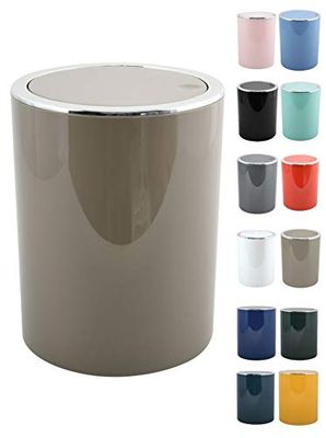 MSV Poubelle à Bascule PP KAMAKA 6L Taupe