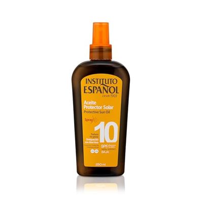 Olio Prot. Solare abbronzante Spf10 Spray 250 ml
