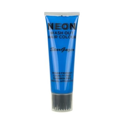 Stargazer Coloration Capillaire Fluorescente Temporaire Réactive aux UV Couleur Vive Bleu